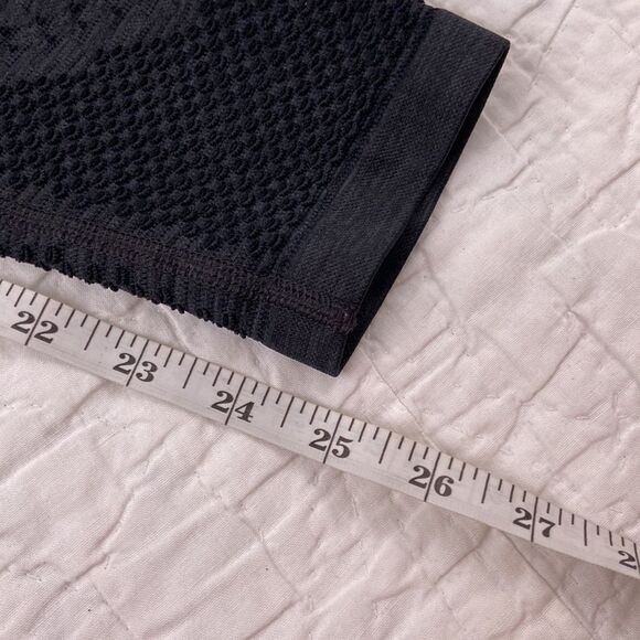 Athleta Heathered Gray Cutout Holes in Legs Design size Small - Picture 6 of 7